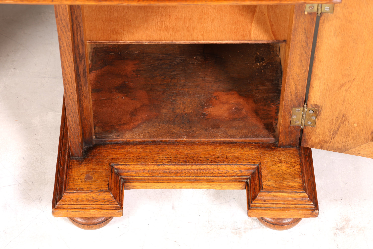 Traumhafter Gründerzeit Schreibtisch Jugendstil Bürotisch echt Holz Antik Office Desk