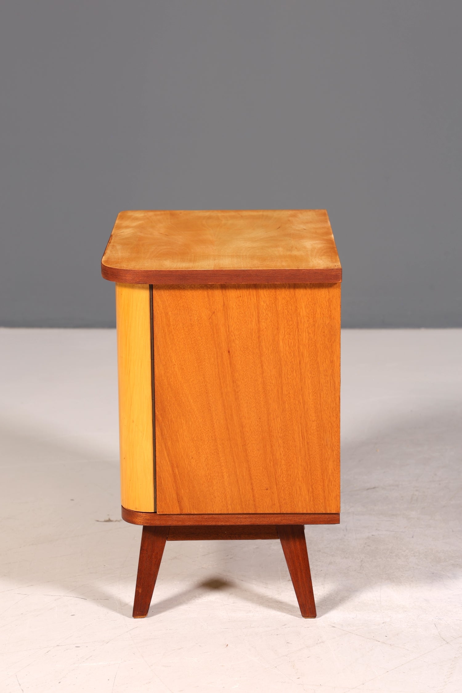 Wunderschöner Mid Century Nachttisch Kommode Vintage 60s Schrank Nachtschrank 2 von 2
