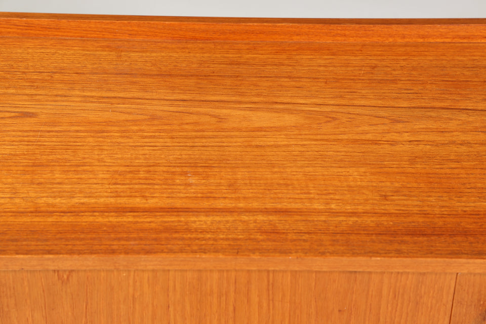 Stilvolles Mid Century Highboard echt Holz Schrank Retro Sideboard Regal Kommode