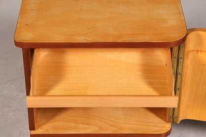 Wunderschöner Mid Century Nachttisch Kommode Vintage 60s Schrank Nachtschrank 2 von 2