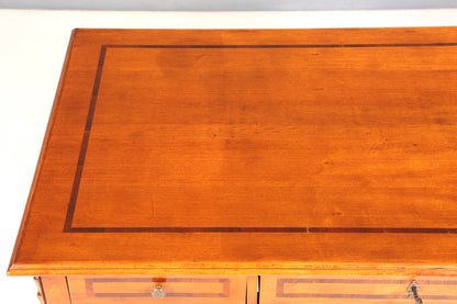 Traumhafter Schreibtisch im Barock Stil Bürotisch echt Holz Antik 60s Office Desk