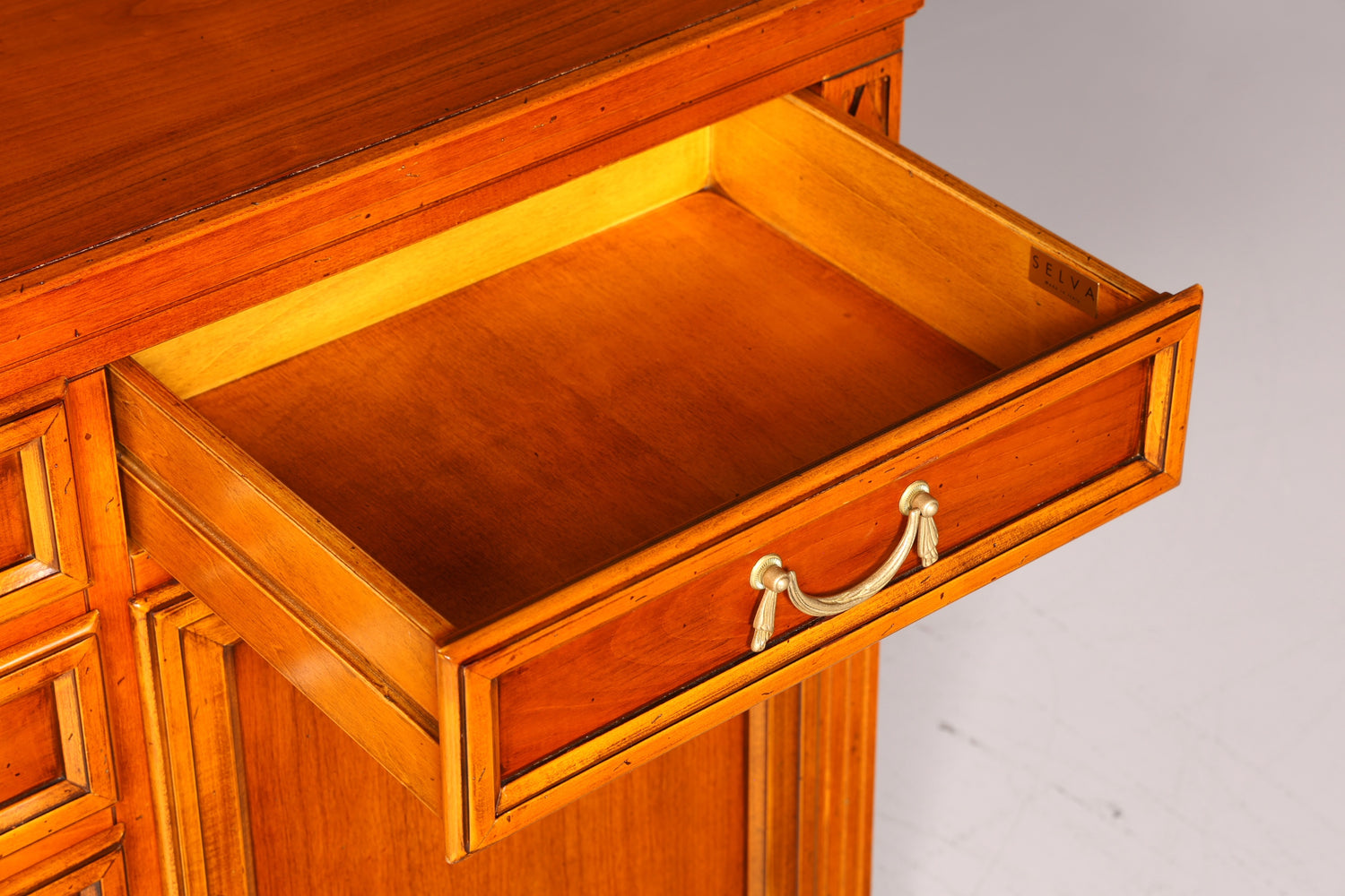 Wunderschönes Original Selva Sideboard Villa Borghese Antik Stil Schrank Kommode Buffet Anrichte