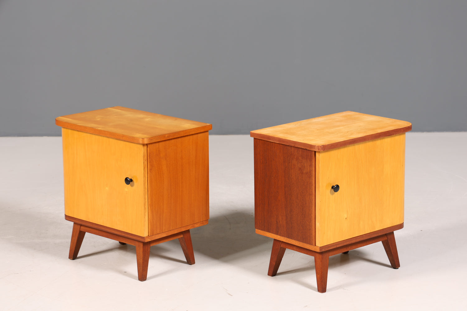 Wunderschöner Mid Century Nachttisch Kommode Vintage 60s Schrank Nachtschrank 2 von 2