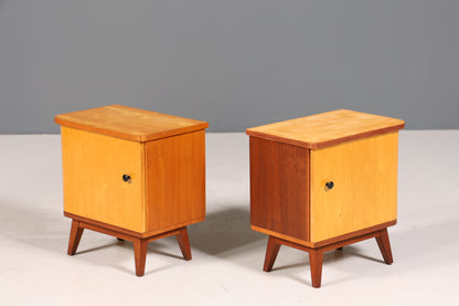 Wunderschöner Mid Century Nachttisch Kommode Vintage 60s Schrank Nachtschrank 2 von 2