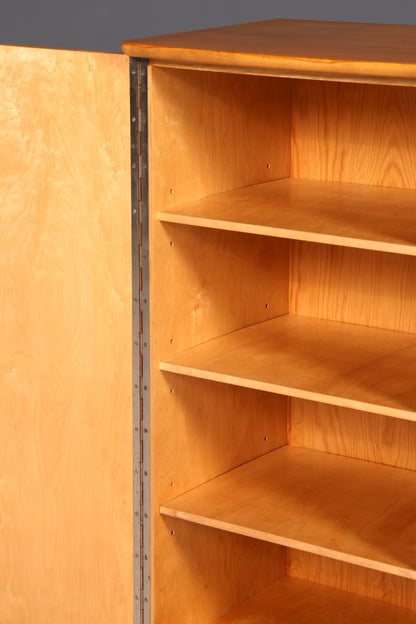Wunderschöner Mid Century Schrank 60er Jahre Vertiko Highboard Wäscheschrank Aktenschrank Kommode Echt Holz Vintage