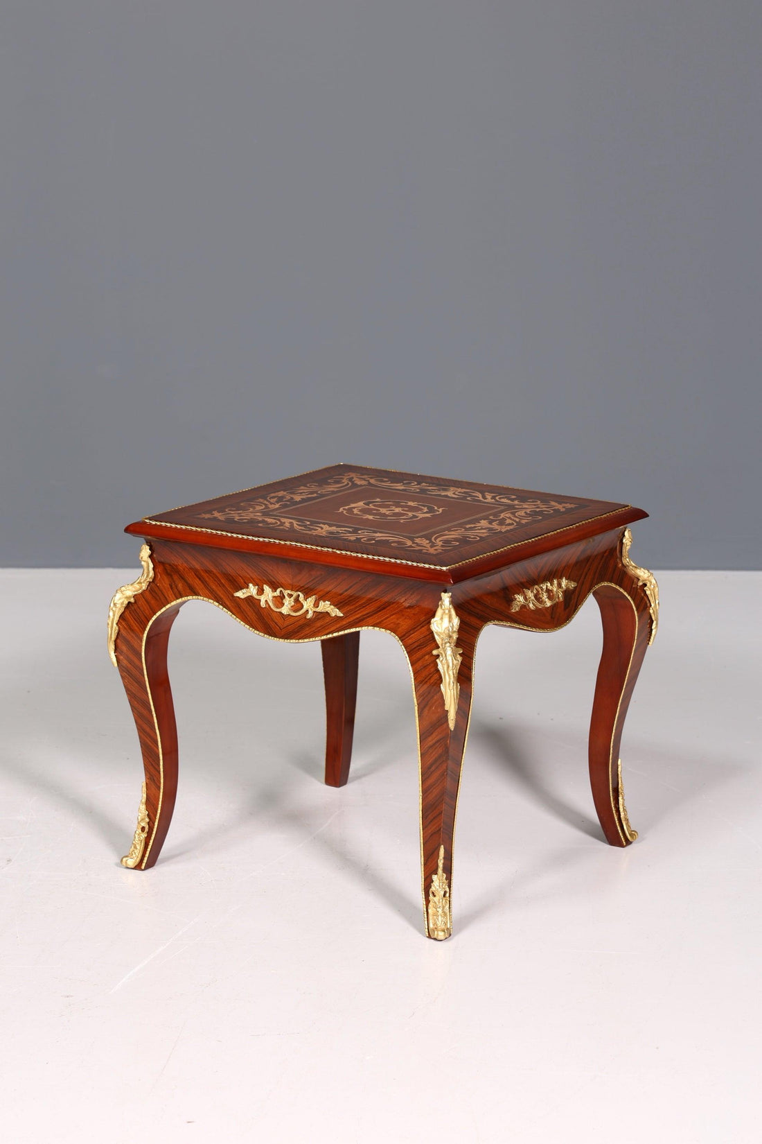 Traumhafter Barock Stil Louis XV Couchtisch Antik Stil Ablagetisch Beistelltisch 2 von 2