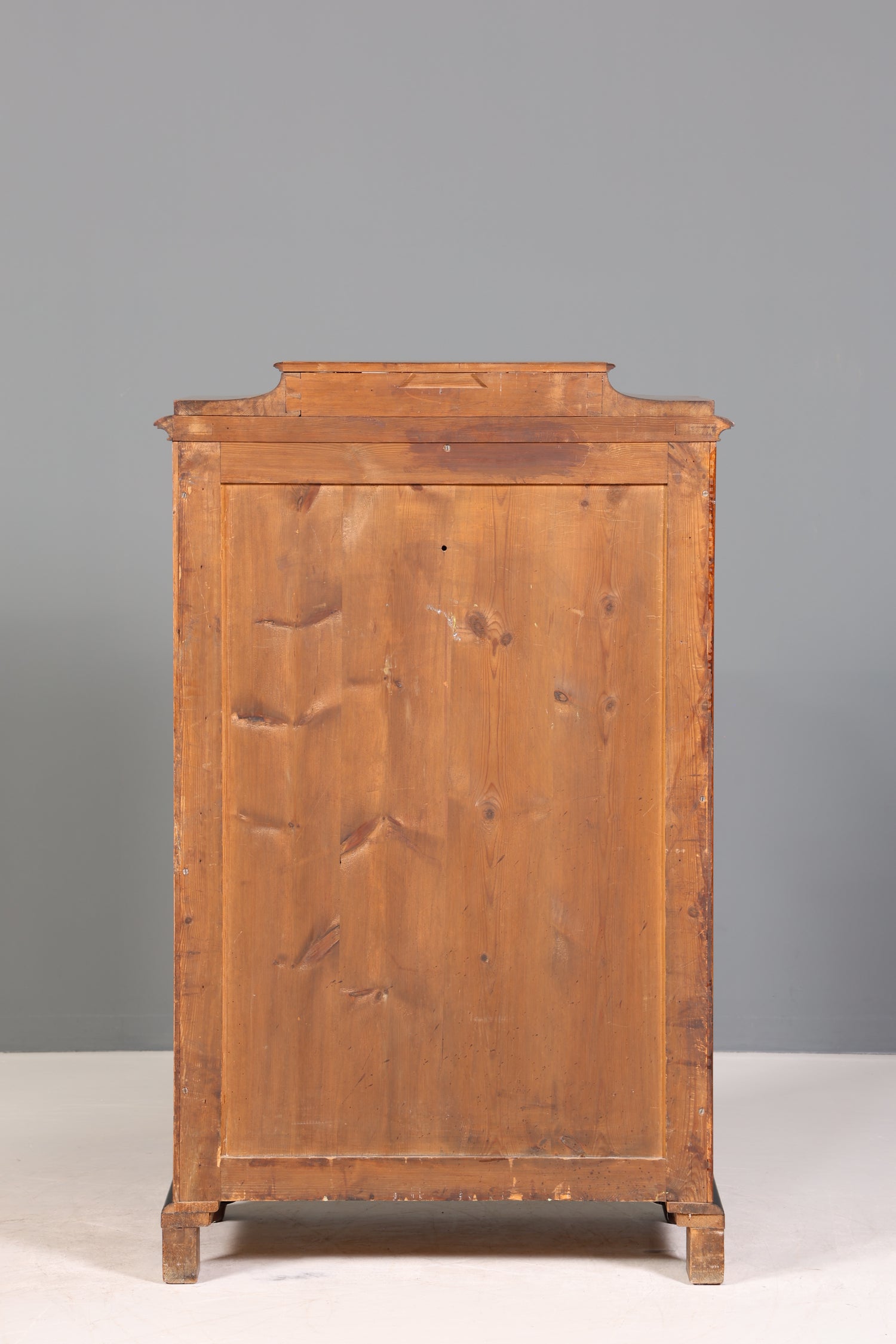 Stilvoller Biedermeier Sekretär Louis Philippe Vertiko Antik Kommode Schreibkommode Office Desk