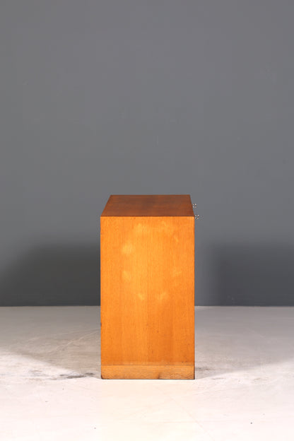 E835 Finish Schlichter Mid Century Rollladenschrank Bauhaus Apothekerschrank Art Deco Büro Aktenschrank
