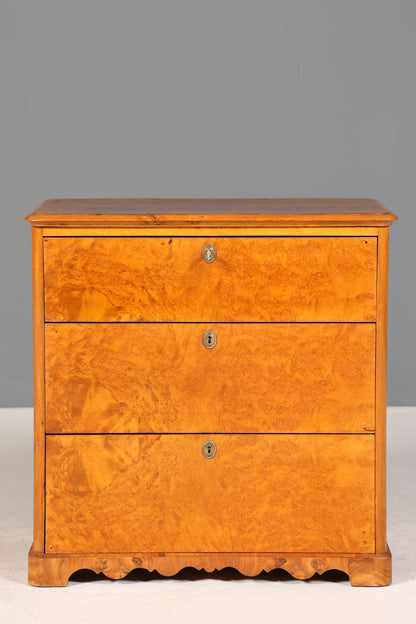 Traumhafte Original Biedermeier Kommode Antik Schrank Schubladenkommode Wäschekommode