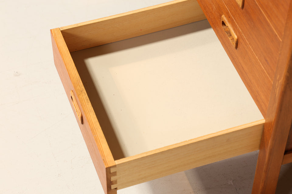 Stilvoller Mid Century Schreibtisch "Made in Denmark" Teak Holz Tisch Bürotisch Office Table