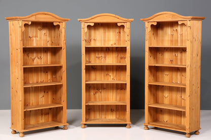 Wunderschönes Landhaus Stil Regal Weichholz Bücherregal im Schrank Bookshelf 1 von 3