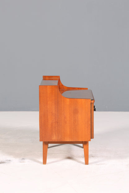 E837 Finish Wunderschöne Mid Century Kommode Vintage Nachttisch 60s Schubladenkommode