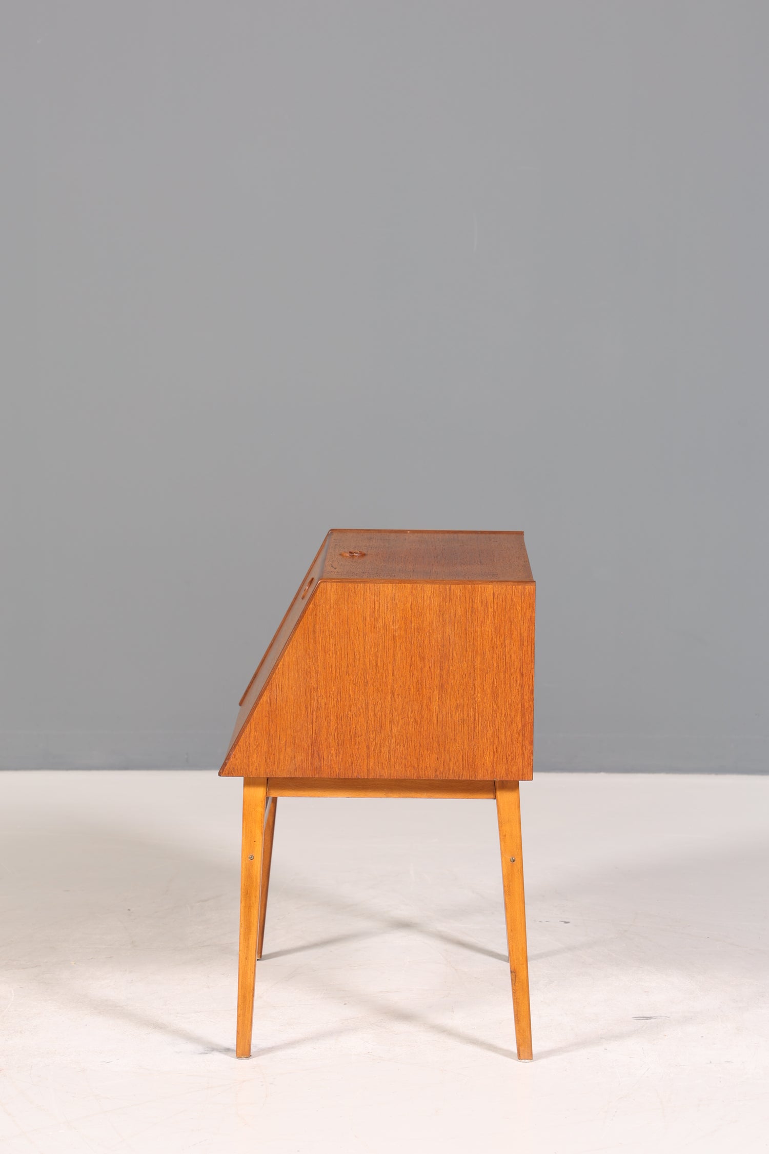 Traumhafte Mid Century Kommode Stig-Bolaget Teak Holz Besteckkasten Besteckschrank Schränkchen 60er Jahre