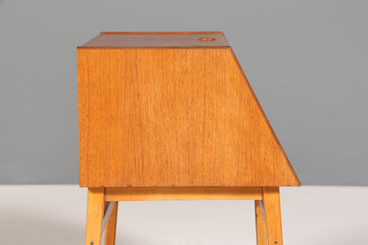 Traumhafte Mid Century Kommode Stig-Bolaget Teak Holz Besteckkasten Besteckschrank Schränkchen 60er Jahre