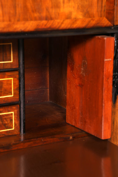 F841 Finish Wunderschöner Gründerzeit Sekretär Kommode Jugendstil Schubladenkommode Antik Vertiko