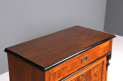 F841 Finish Wunderschöner Gründerzeit Sekretär Kommode Jugendstil Schubladenkommode Antik Vertiko