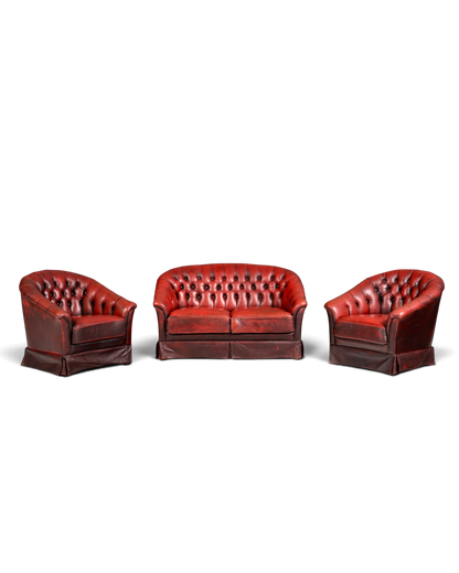 F844 Finish Stilvoller Original Chesterfield Sessel Englischer Armlehnsessel Englisch Herrensessel