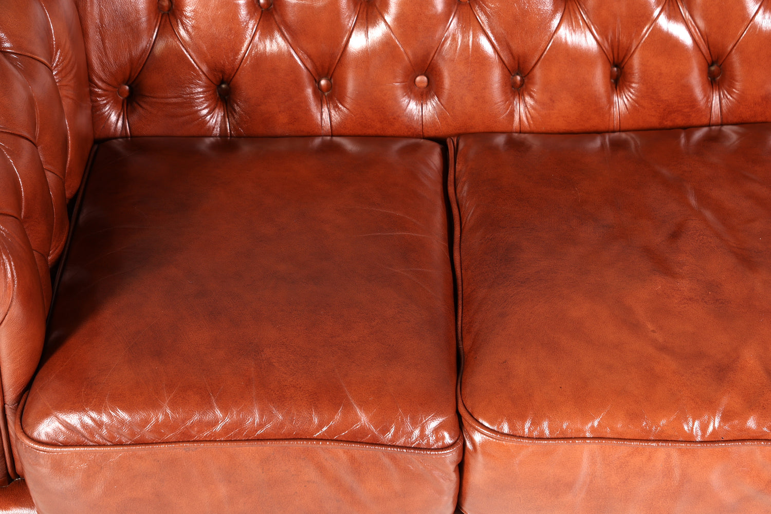 Wunderschönes Original Chesterfield Sofa 3-Sitzer Couch England Polstersofa