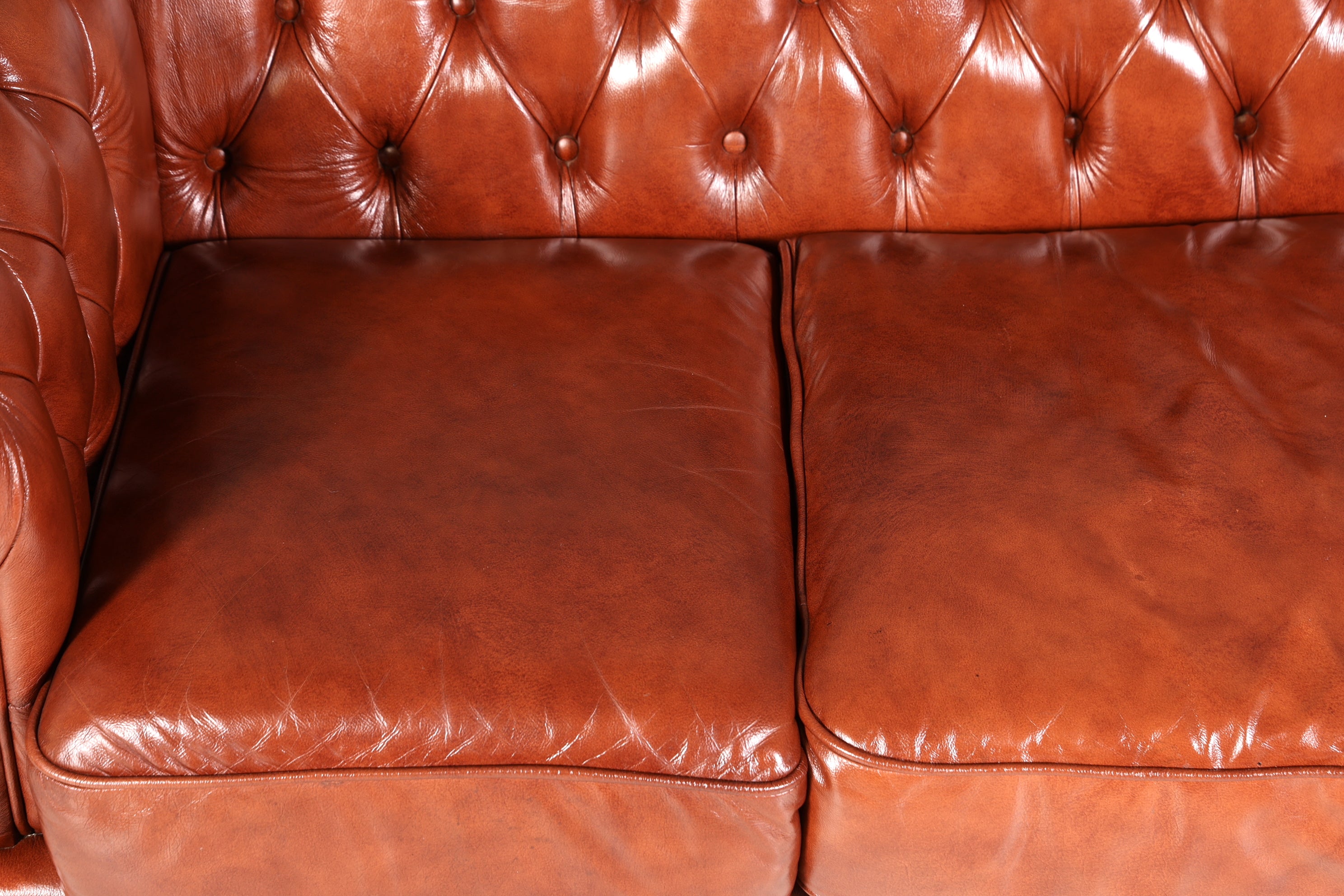 Wunderschönes Original Chesterfield Sofa 3-Sitzer Couch England Polstersofa