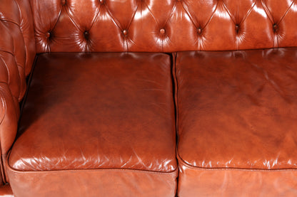 Wunderschönes Original Chesterfield Sofa 3-Sitzer Couch England Polstersofa
