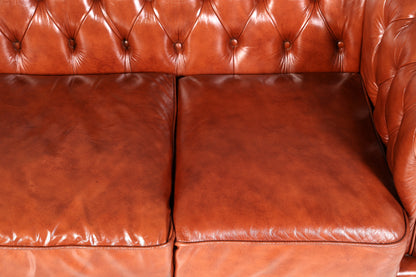 Wunderschönes Original Chesterfield Sofa 3-Sitzer Couch England Polstersofa