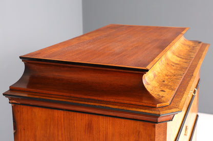 Wunderschöne Louis Philippe Chiffoniere um 1880 Gründerzeit echt Holz Vertiko Schrank Semainier