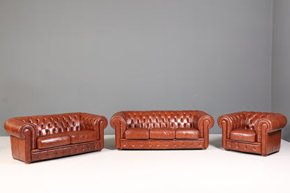 Wunderschönes Original Chesterfield Sofa 3-Sitzer Couch England Polstersofa