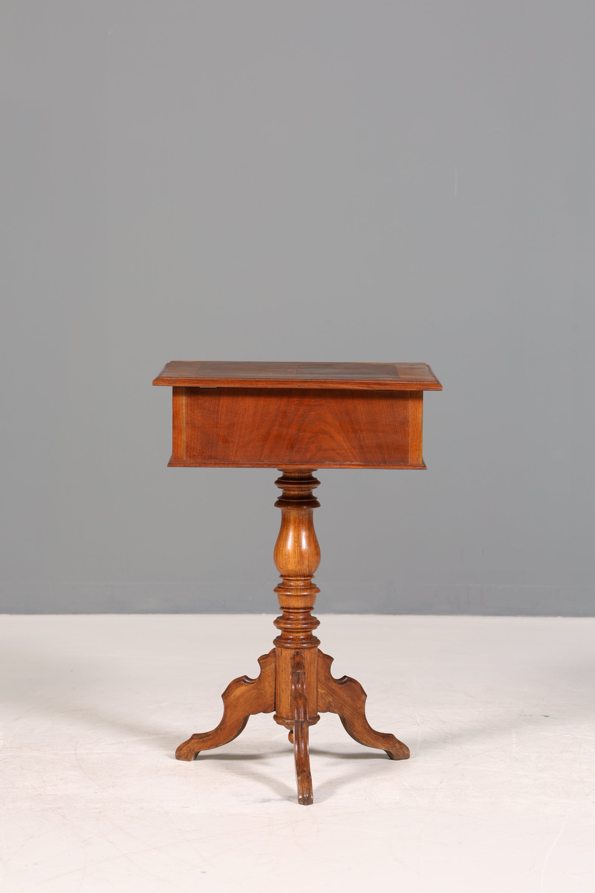 Traumhafter Gründerzeit Beistelltisch Louis Philippe Nähtisch Antik Ablagetisch um 1880