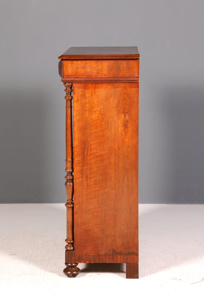 Traumhaftes Gründerzeit Vertiko Jugendstil Schrank Antik Highboard Kommode