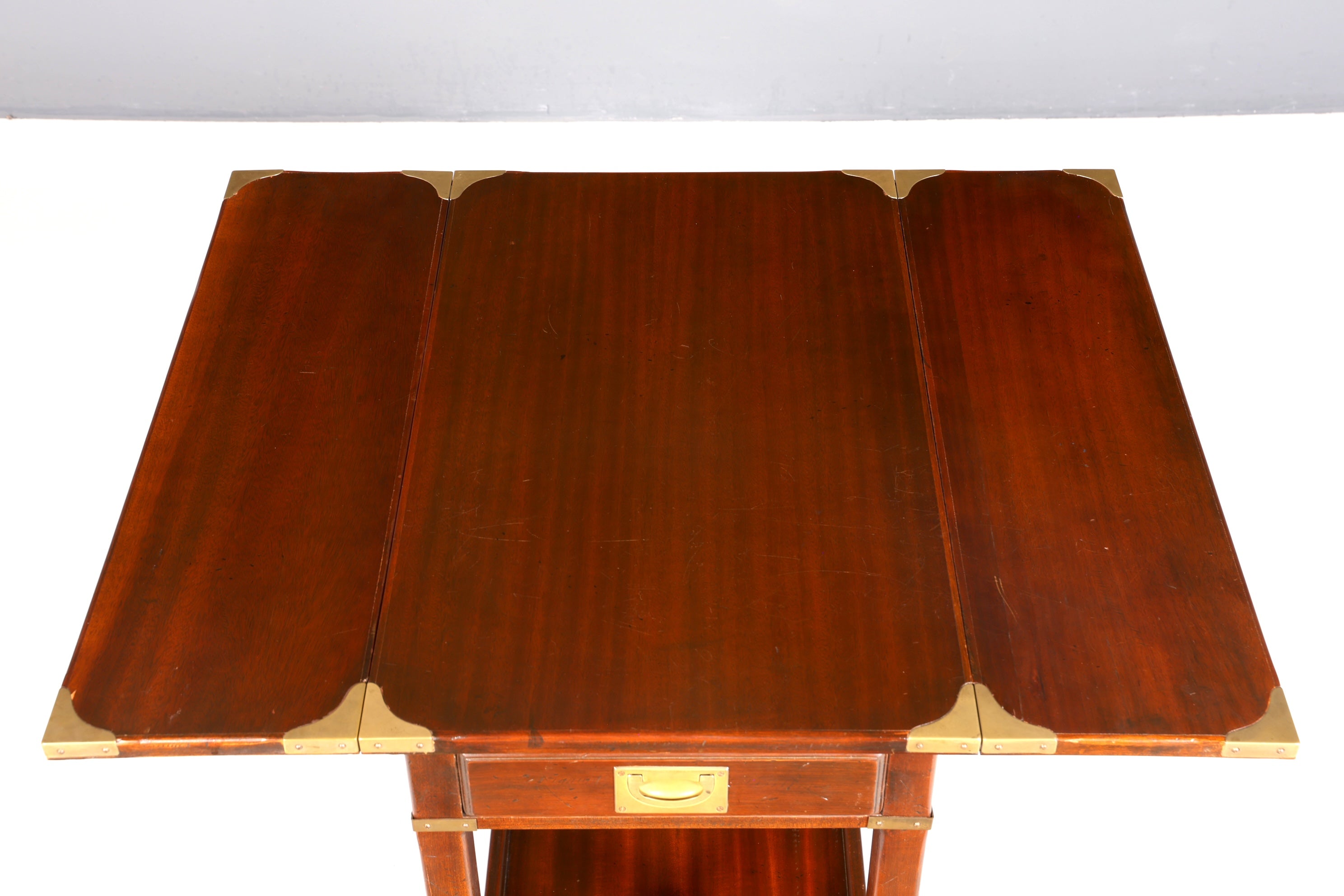 Wunderschöner Maritimer Tisch Beistelltisch Englischer Klapptisch Ablagetisch Serviertisch Bar Wagen