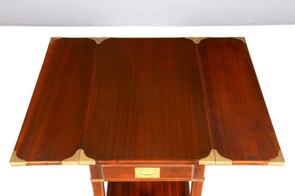 Wunderschöner Maritimer Tisch Beistelltisch Englischer Klapptisch Ablagetisch Serviertisch Bar Wagen