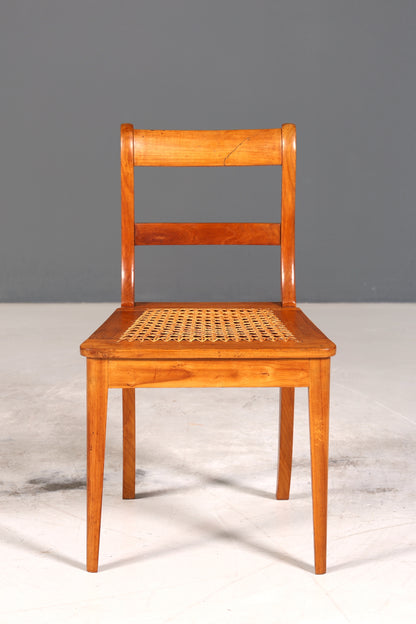 E851 Finish Traumhafter Biedermeier Stuhl Antik Sekretär Armlehnstuhl echt Holz Küchenstuhl