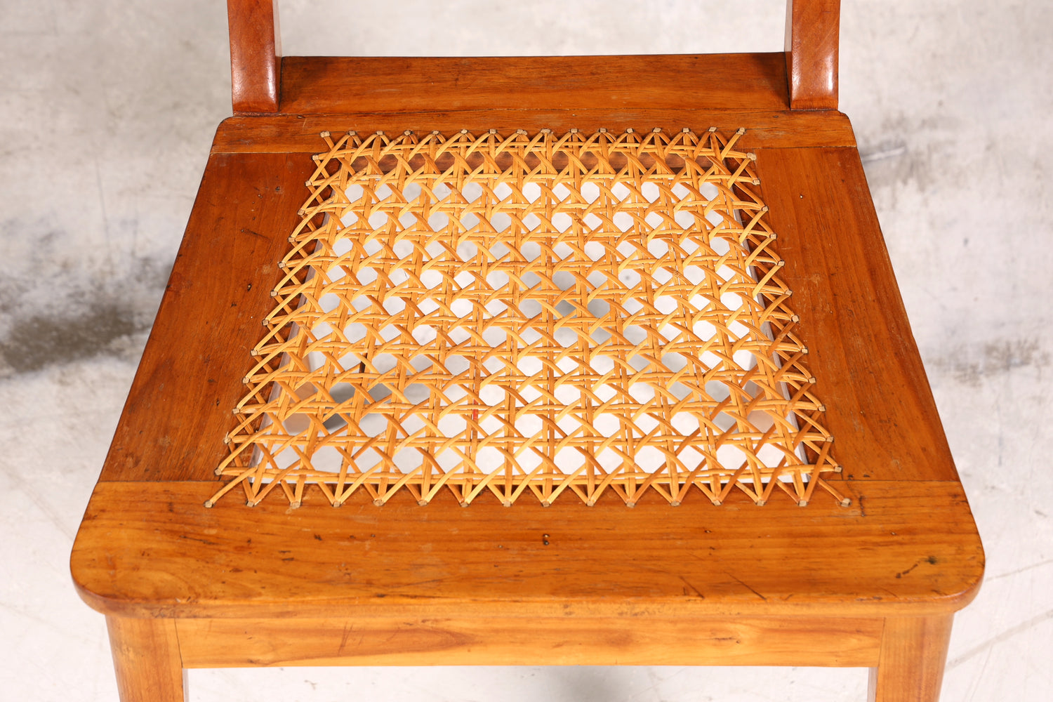 E851 Finish Traumhafter Biedermeier Stuhl Antik Sekretär Armlehnstuhl echt Holz Küchenstuhl