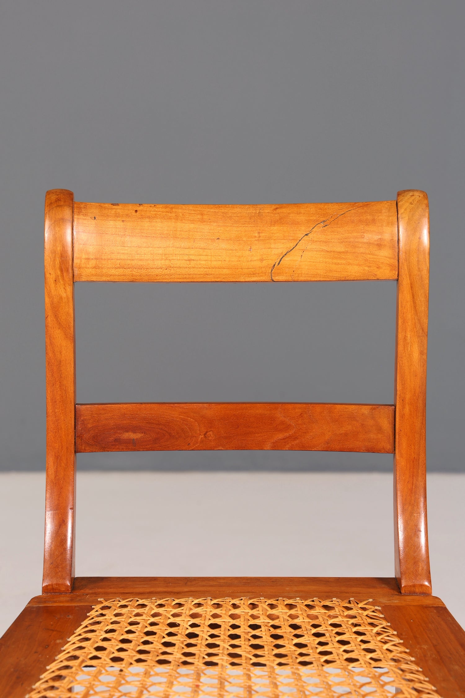 E851 Finish Traumhafter Biedermeier Stuhl Antik Sekretär Armlehnstuhl echt Holz Küchenstuhl