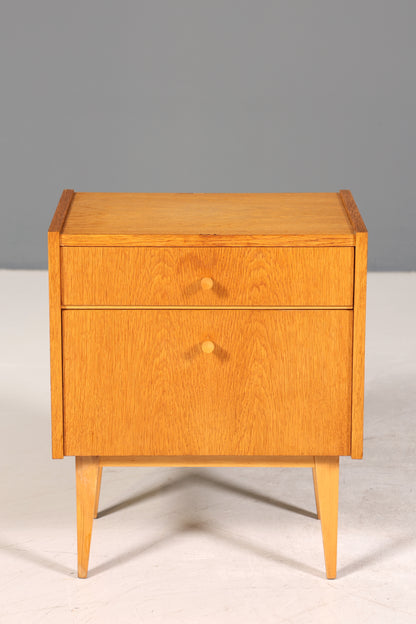 Wunderschöne Mid Century Kommode Vintage Nachttisch Retro Klappschränkchen