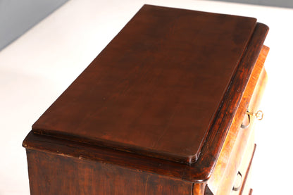 Stilvolle Biedermeier Kommode Louis Philippe Antik Schubladen Kommode Wäschekommode