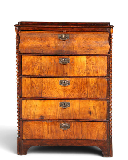 Stilvolle Biedermeier Kommode Louis Philippe Antik Schubladen Kommode Wäschekommode