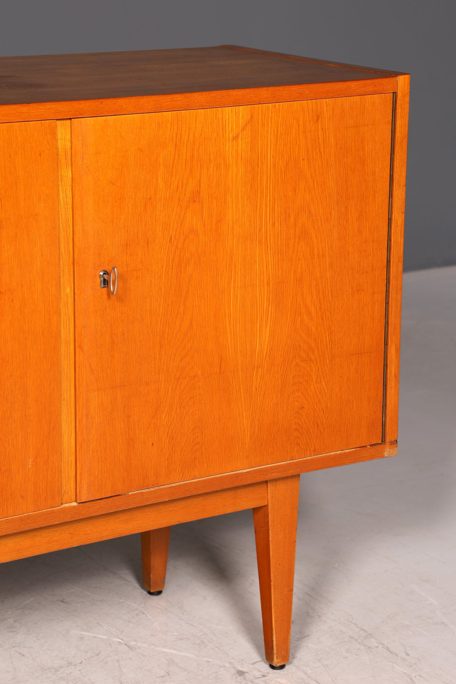Original Hellerau Franz Ehrlich 602 Sideboard Mid Century TV Schrank VEB