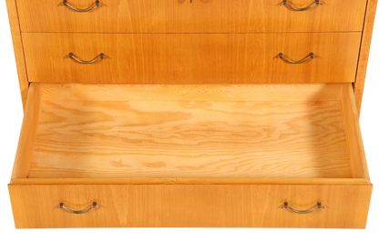 Stilvoller Mid Century Rollladen Sekretär echt Holz Büro Schrank Vintage Schreibkommode