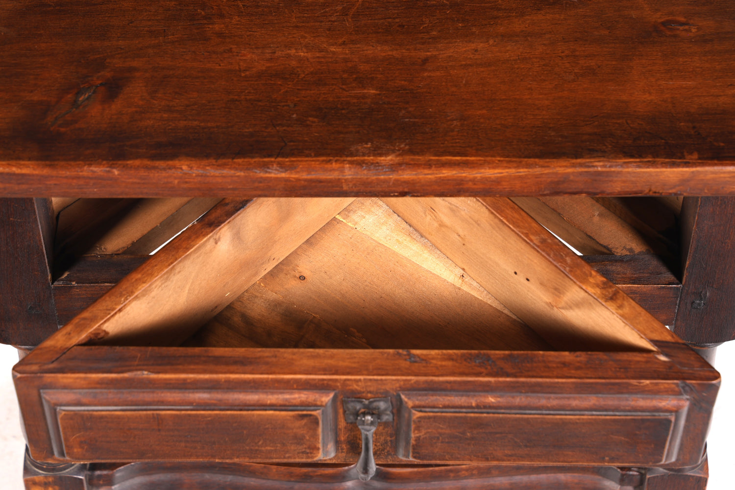 Wunderschöner Spanischer Ecktisch echt Holz Beistelltisch rustikaler spanischer Ablagetisch