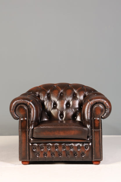 Edler Original Chesterfield Centurion Sessel Englischer Armlehnsessel Englisch Herrensessel