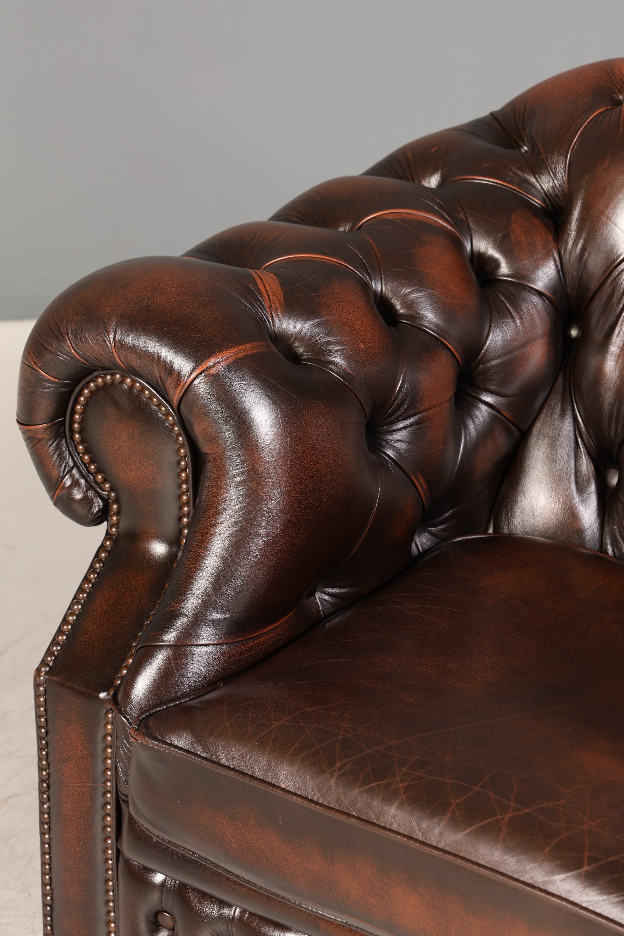 Edler Original Chesterfield Centurion Sessel Englischer Armlehnsessel Englisch Herrensessel