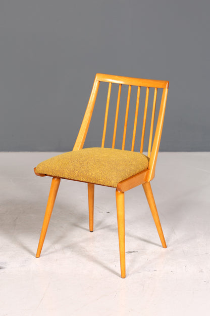4x Schlichte Mid Century Stühle Retro Stuhlset Danish Design Küchenstühle Esszimmer Stühle