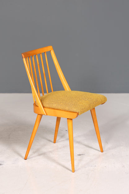 4x Schlichte Mid Century Stühle Retro Stuhlset Danish Design Küchenstühle Esszimmer Stühle