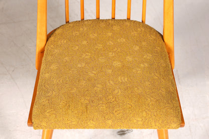4x Schlichte Mid Century Stühle Retro Stuhlset Danish Design Küchenstühle Esszimmer Stühle