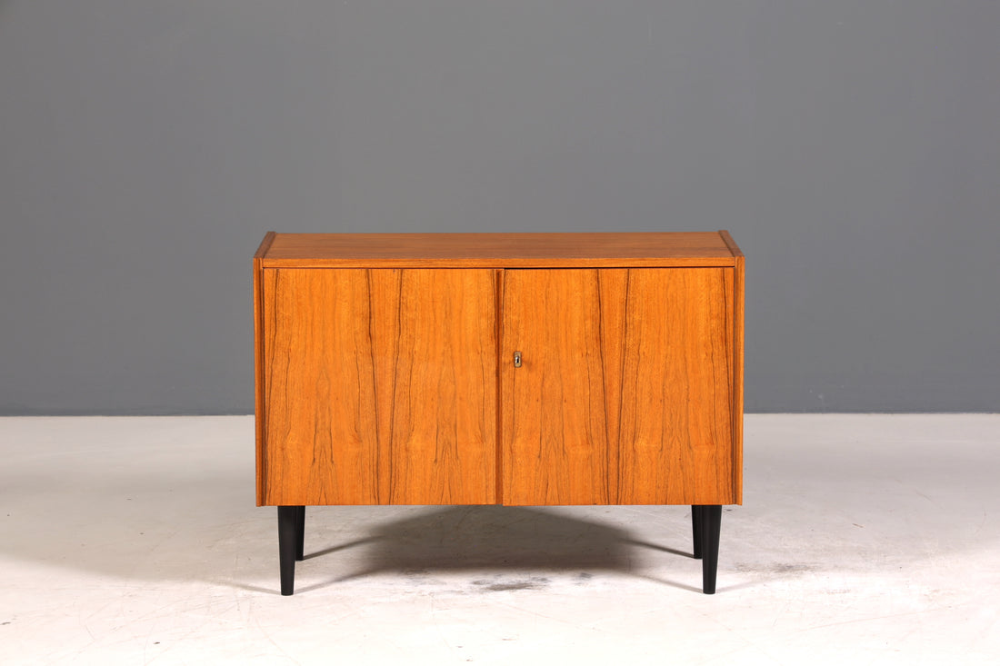 E860 Finish Wunderschöne Mid Century Kommode Vintage Schrank Retro Flur Kommode 60s Regal Sideboard