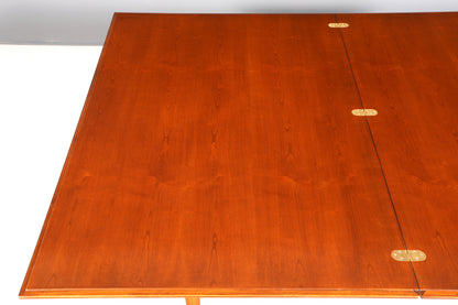 F863 Finish cm SELVA Wunderschöner Englischer Tisch ausziehbarer Esstisch Antik Stil 60s Küchentisch Eibe