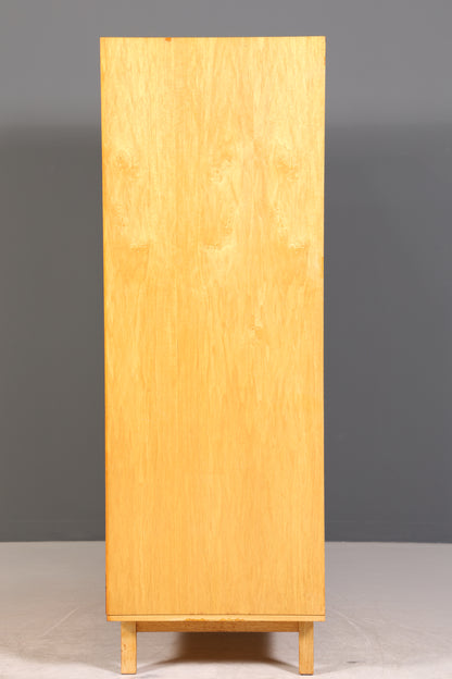Traumhafter Mid Century Kleiderschrank Vintage Schiebetür Schrank Retro Wäscheschrank