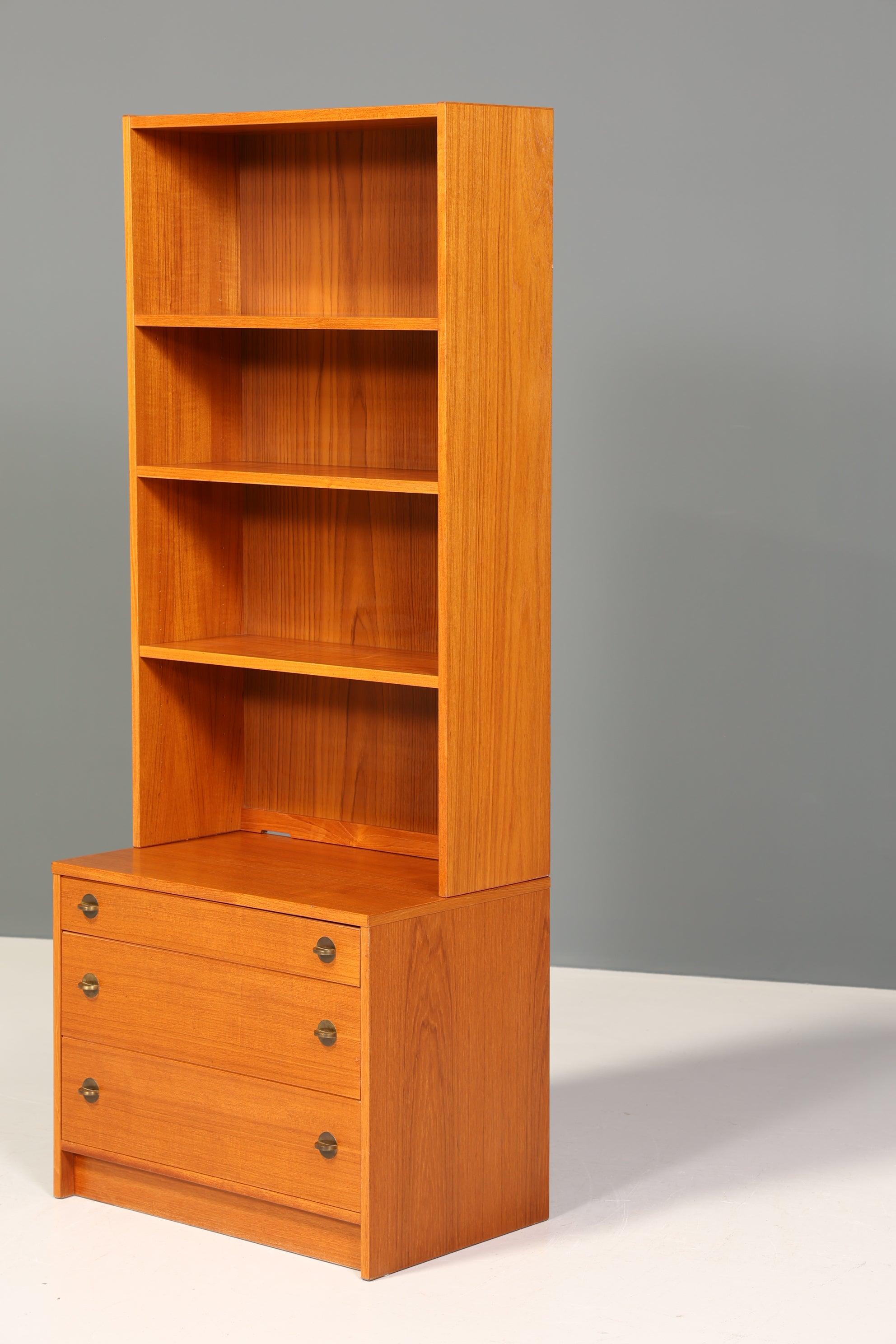 Wunderschönes Mid Century Regal Vintage Schrank Retro Vertiko Bücherregal Kommode 60er Jahre