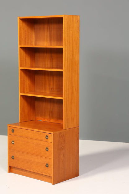 Wunderschönes Mid Century Regal Vintage Schrank Retro Vertiko Bücherregal Kommode 60er Jahre